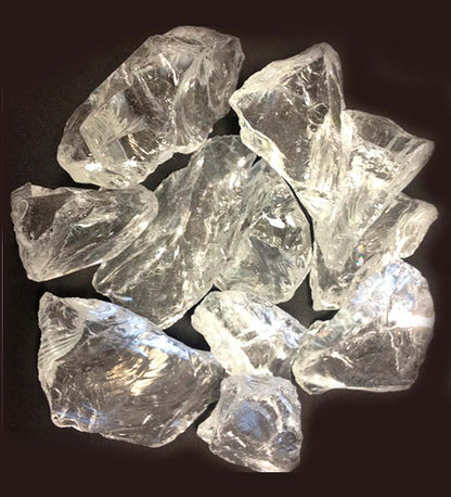 Plow & Hearth Fire Pits Fireplace & Hearth Fire Glass, 10 Lbs. - Chestnut