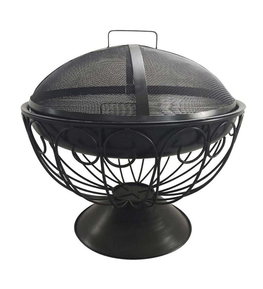 Plow & Hearth Fire Pits Fireplace & Hearth Iron Swirl Fire Pit