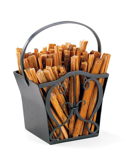 Plow & Hearth Fire Starters & Fatwood Fireplace & Hearth Cypher Fatwood Caddy With 4 Lbs. Fatwood