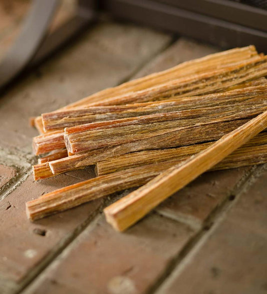 Plow & Hearth Fire Starters & Fatwood Fireplace & Hearth Fatwood Fire-Starter Pre-Split Kindling