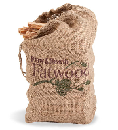 Plow & Hearth Fire Starters & Fatwood Fireplace & Hearth Fatwood Fire-Starter Pre-Split Kindling