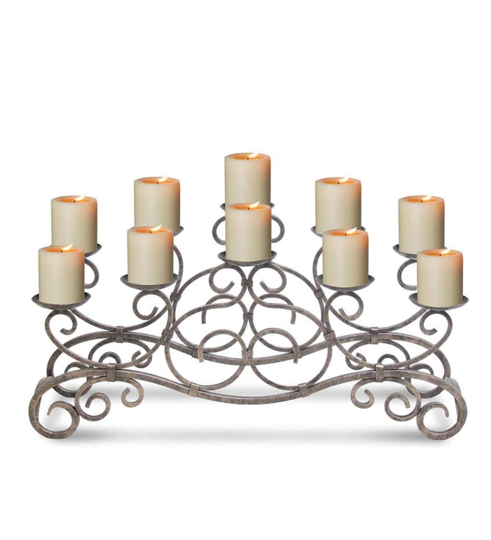 Plow & Hearth Fireplace Candelabras Fireplace & Hearth Brighton Fireplace Candelabra - Bronze