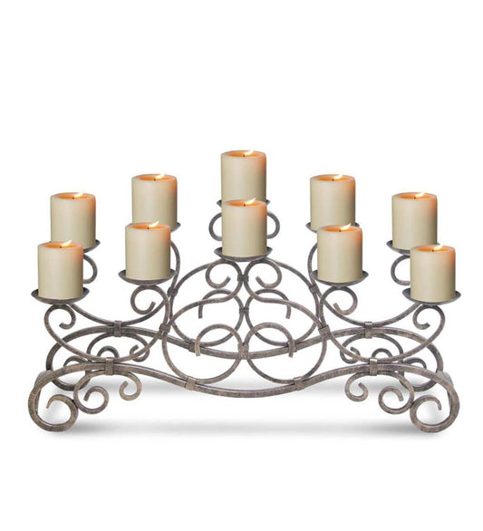 Plow & Hearth Fireplace Candelabras Fireplace & Hearth Brighton Fireplace Candelabra - Bronze