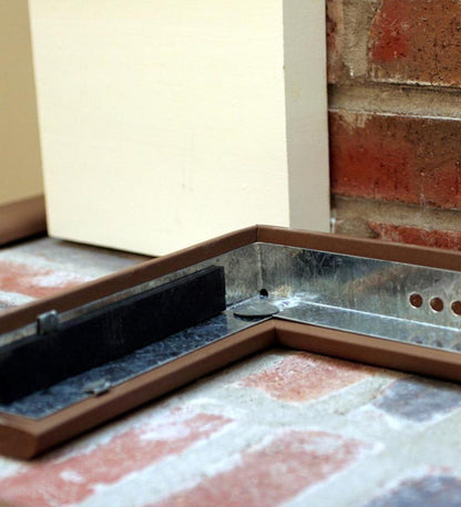 Plow & Hearth Fireplace Cleaning & Maintenance Fireplace & Hearth Flame-Resistant Metal Backed Hearth Guard - Black