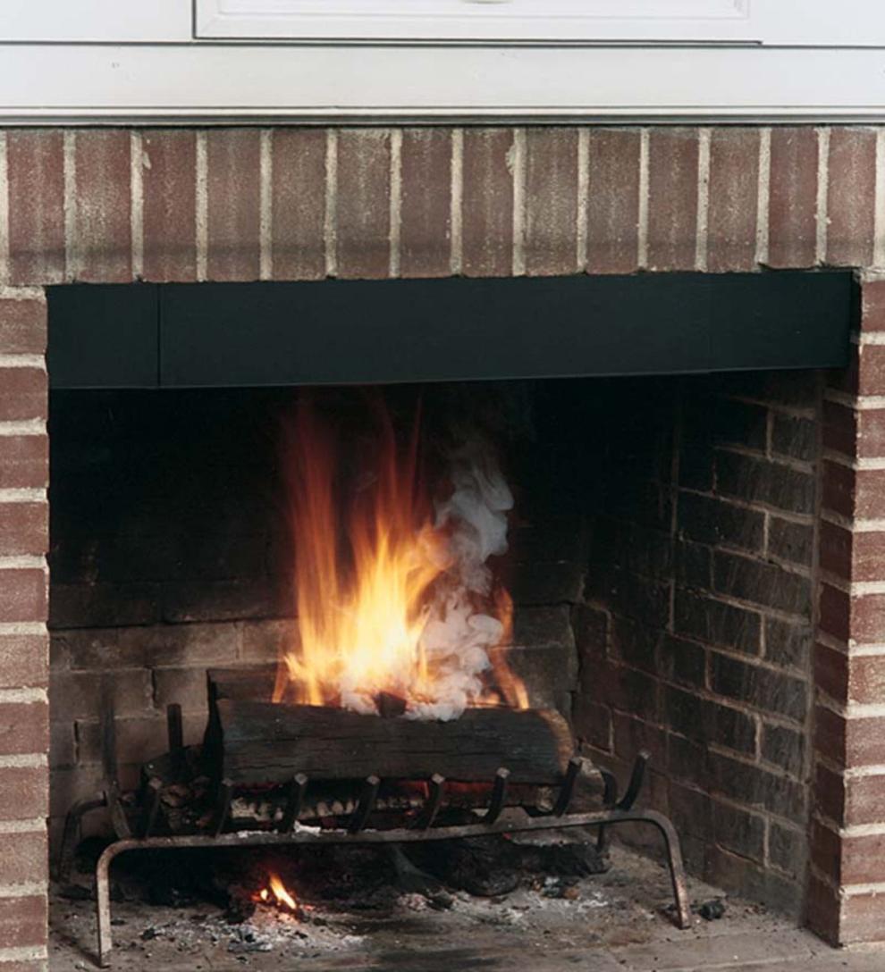 Plow & Hearth Fireplace Cleaning & Maintenance Fireplace & Hearth Usa-Made Fireplace Smoke Guard