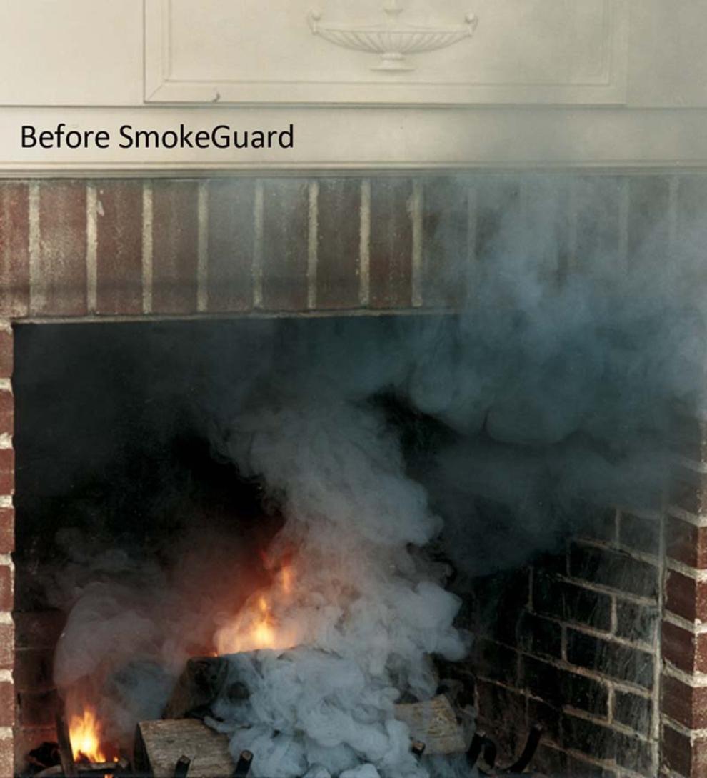 Plow & Hearth Fireplace Cleaning & Maintenance Fireplace & Hearth Usa-Made Fireplace Smoke Guard