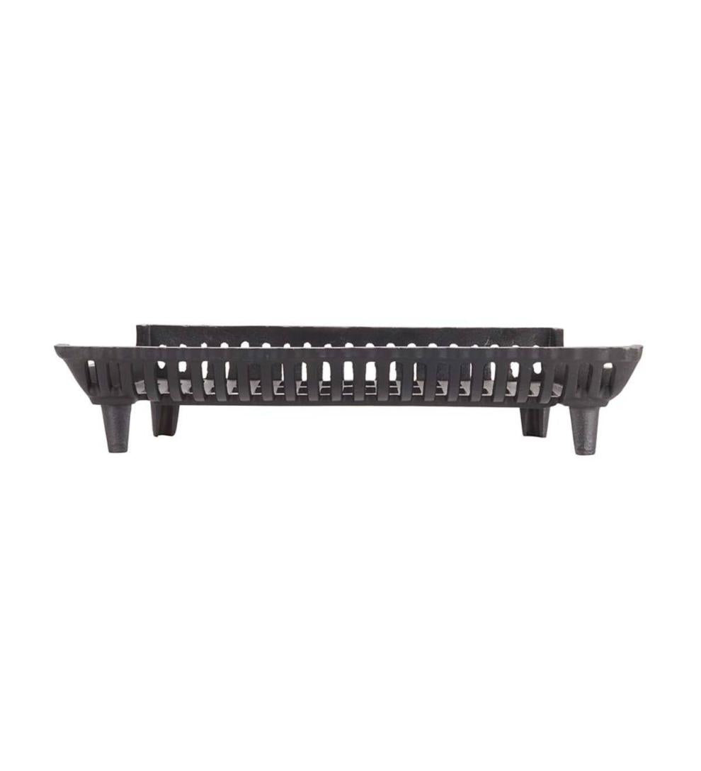 Plow & Hearth Fireplace Grates & Firebacks Fireplace & Hearth Cast Iron Franklin Self-Feeding Fireplace Grate