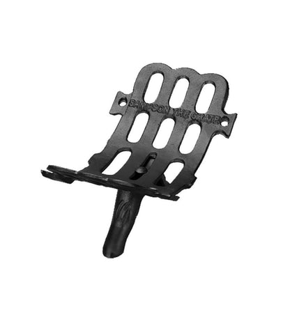 Plow & Hearth Fireplace Grates & Firebacks Fireplace & Hearth Cast Iron Log Basket Sampson Fireplace Grate