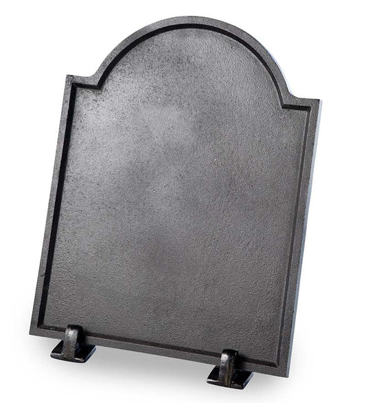 Plow & Hearth Fireplace Grates & Firebacks Fireplace & Hearth Cast Iron Plain Fireplace Fireback