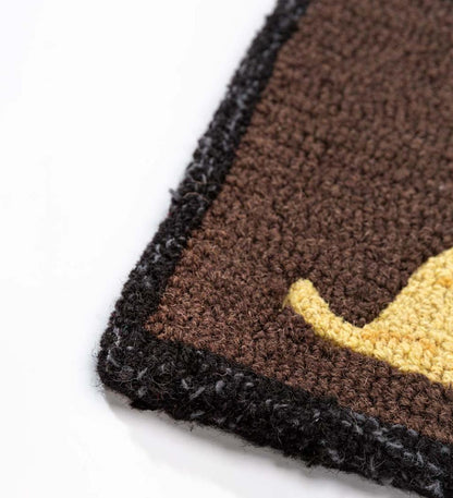 Plow & Hearth Fireplace & Mantel Décor Fireplace & Hearth All Dogs Hooked Wool Hearth Runner