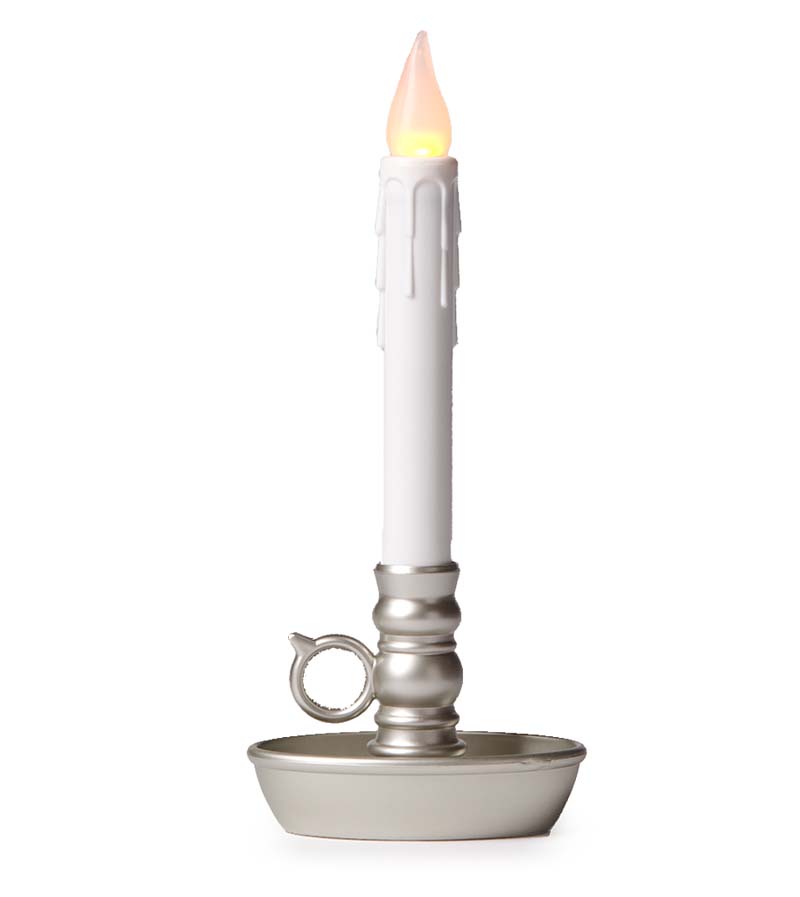 Plow & Hearth Fireplace & Mantel Décor Fireplace & Hearth Battery-Operated Colonial Window Candles
