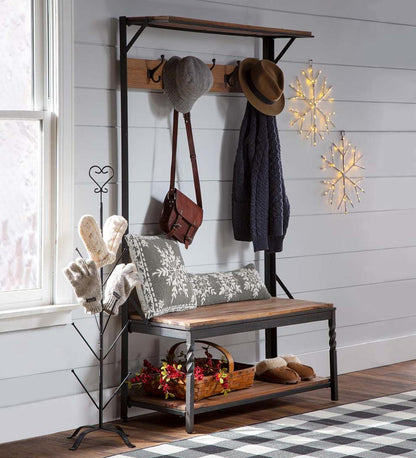 Plow & Hearth Fireplace & Mantel Décor Fireplace & Hearth Decorative Mitten Tree With Heart Finial And Optional Interchangeable Seasonal Finials