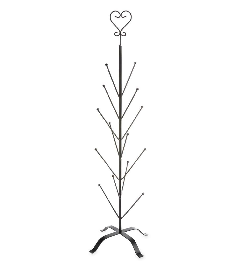 Plow & Hearth Fireplace & Mantel Décor Fireplace & Hearth Decorative Mitten Tree With Heart Finial And Optional Interchangeable Seasonal Finials