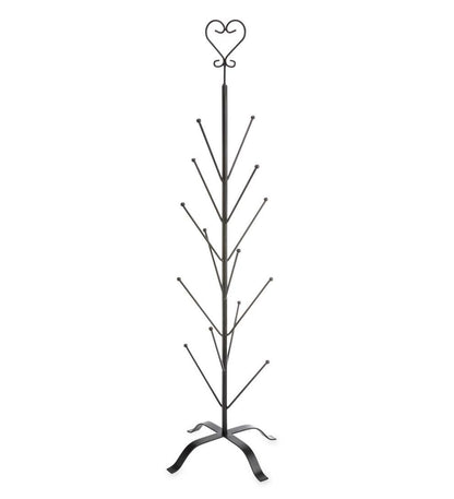 Plow & Hearth Fireplace & Mantel Décor Fireplace & Hearth Decorative Mitten Tree With Heart Finial And Optional Interchangeable Seasonal Finials