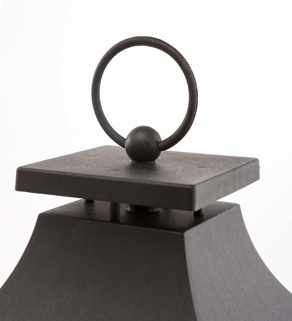Plow & Hearth Fireplace & Mantel Décor Fireplace & Hearth Indoor/Outdoor Firefly Lantern With Twinkling Led Lights