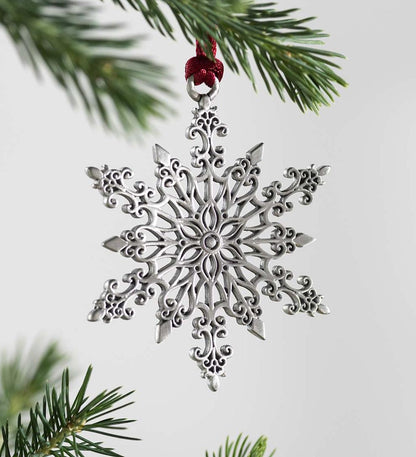 Plow & Hearth Fireplace & Mantel Décor Fireplace & Hearth Solid Pewter Christmas Tree Ornament - 2021