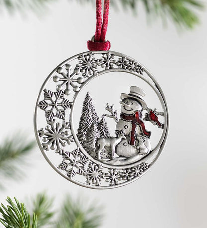 Plow & Hearth Fireplace & Mantel Décor Fireplace & Hearth Solid Pewter Christmas Tree Ornament - 2021