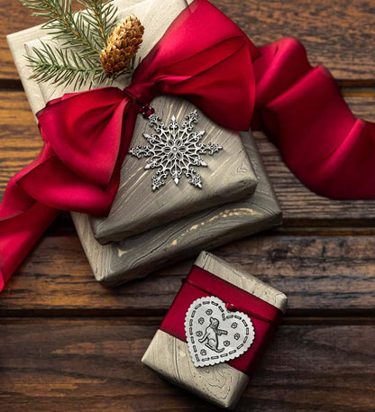 Plow & Hearth Fireplace & Mantel Décor Fireplace & Hearth Solid Pewter Christmas Tree Ornament - 2021