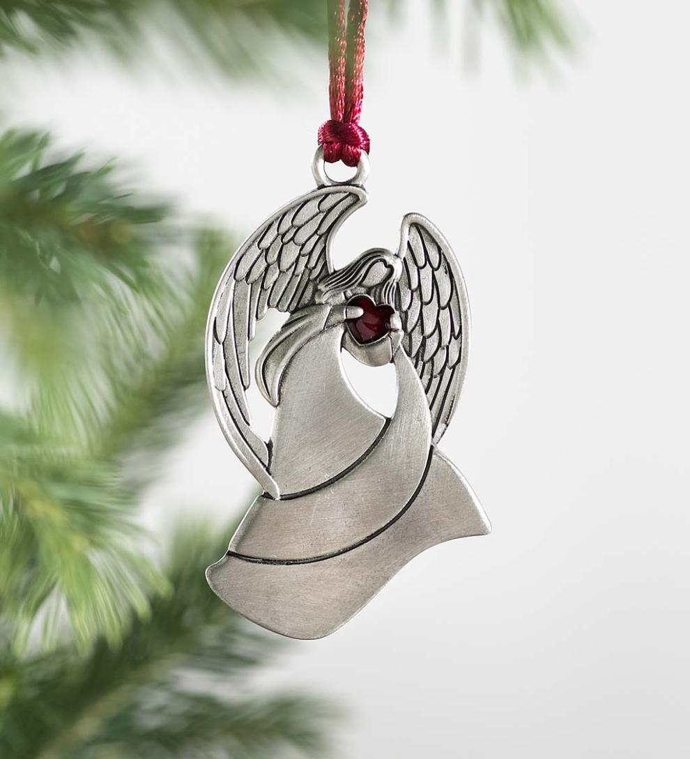 Plow & Hearth Fireplace & Mantel Décor Fireplace & Hearth Solid Pewter Christmas Tree Ornament - 2021