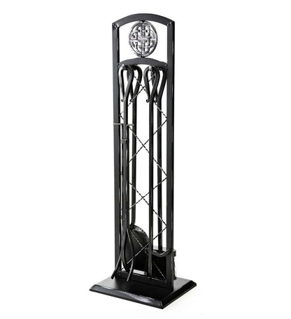Plow & Hearth Fireplace Screens With Doors Fireplace & Hearth 2-Door Celtic Knot Flat Steel Fire Screens And Accessories
