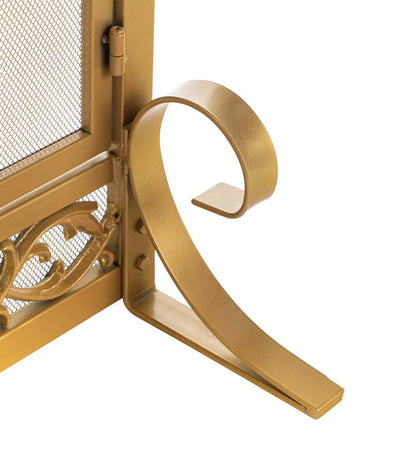 Plow & Hearth Fireplace Screens With Doors Fireplace & Hearth Cast Iron Scrollwork Fire Screen With Doors