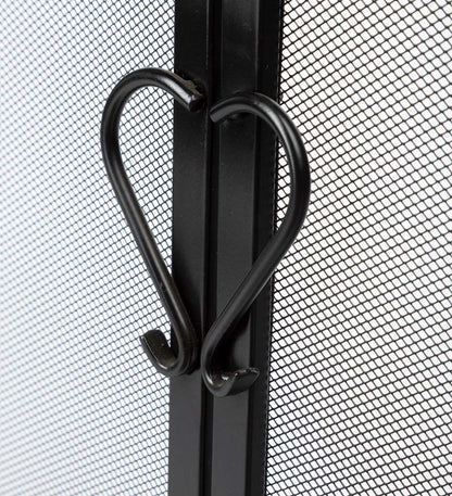 Plow & Hearth Fireplace Screens With Doors Fireplace & Hearth Cast Iron Scrollwork Fire Screen With Doors