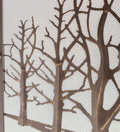 Plow & Hearth Fireplace Screens With Doors Fireplace & Hearth Country Road Tree Line Fireplace Screen With Doors