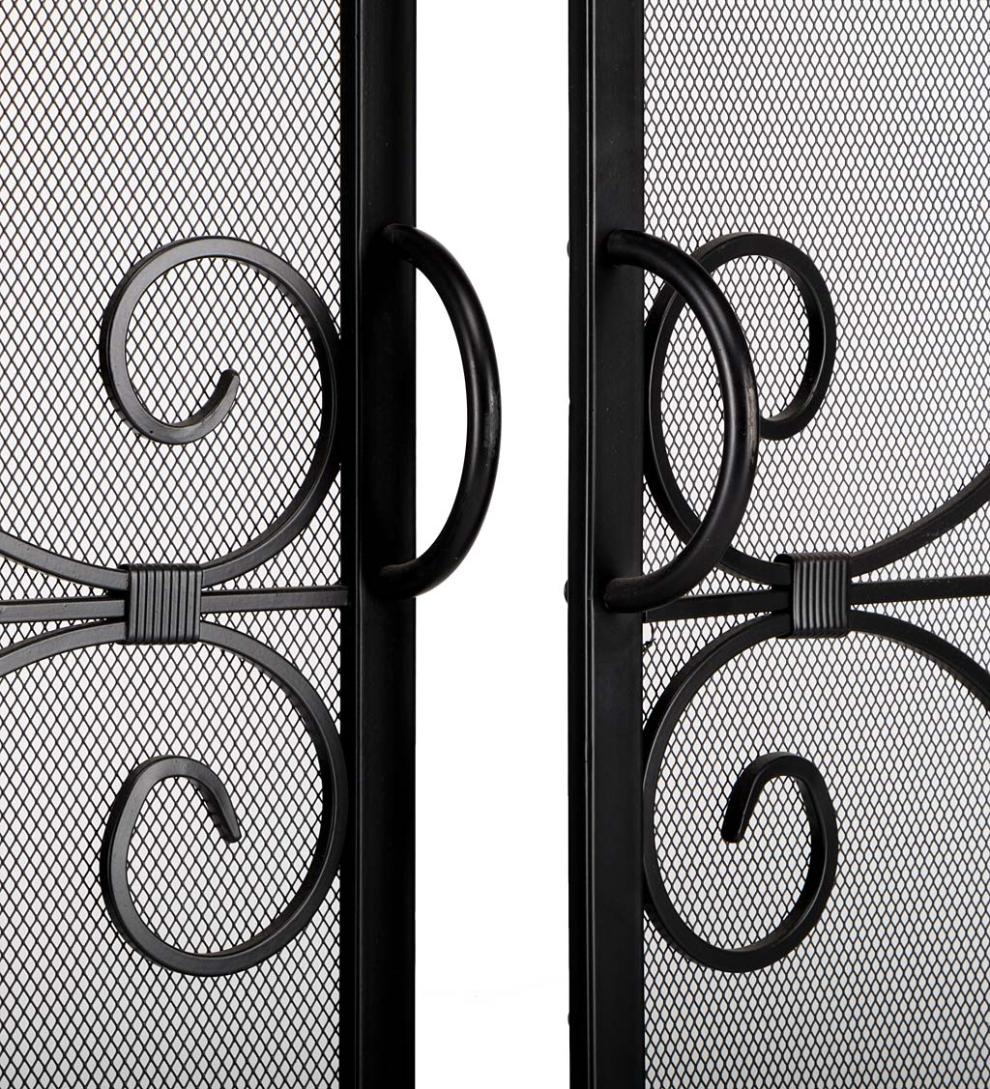 Plow & Hearth Fireplace Screens With Doors Fireplace & Hearth Crest Fireplace Screen With Doors