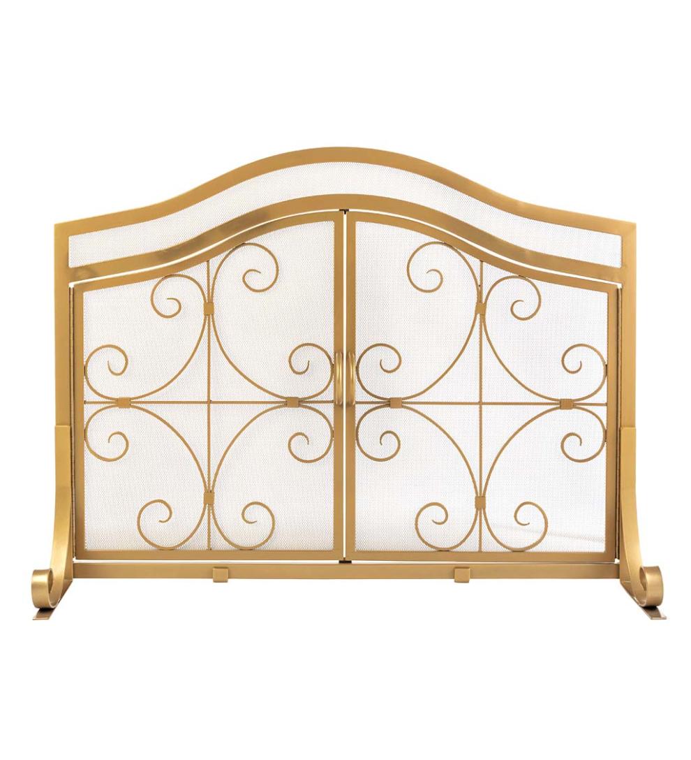Plow & Hearth Fireplace Screens With Doors Fireplace & Hearth Crest Fireplace Screen With Doors