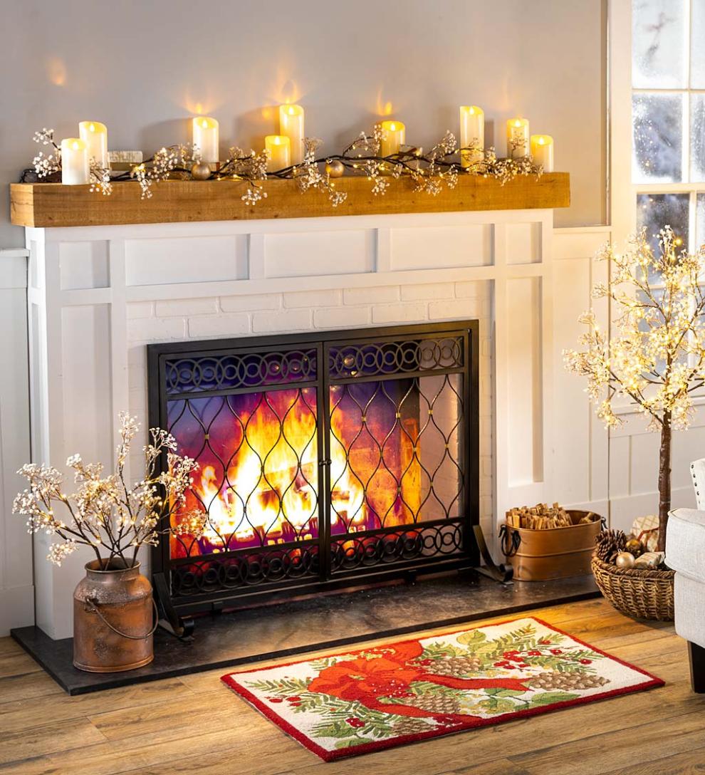 Plow & Hearth Fireplace Screens With Doors Fireplace & Hearth East Bay Fireplace Screen With Doors