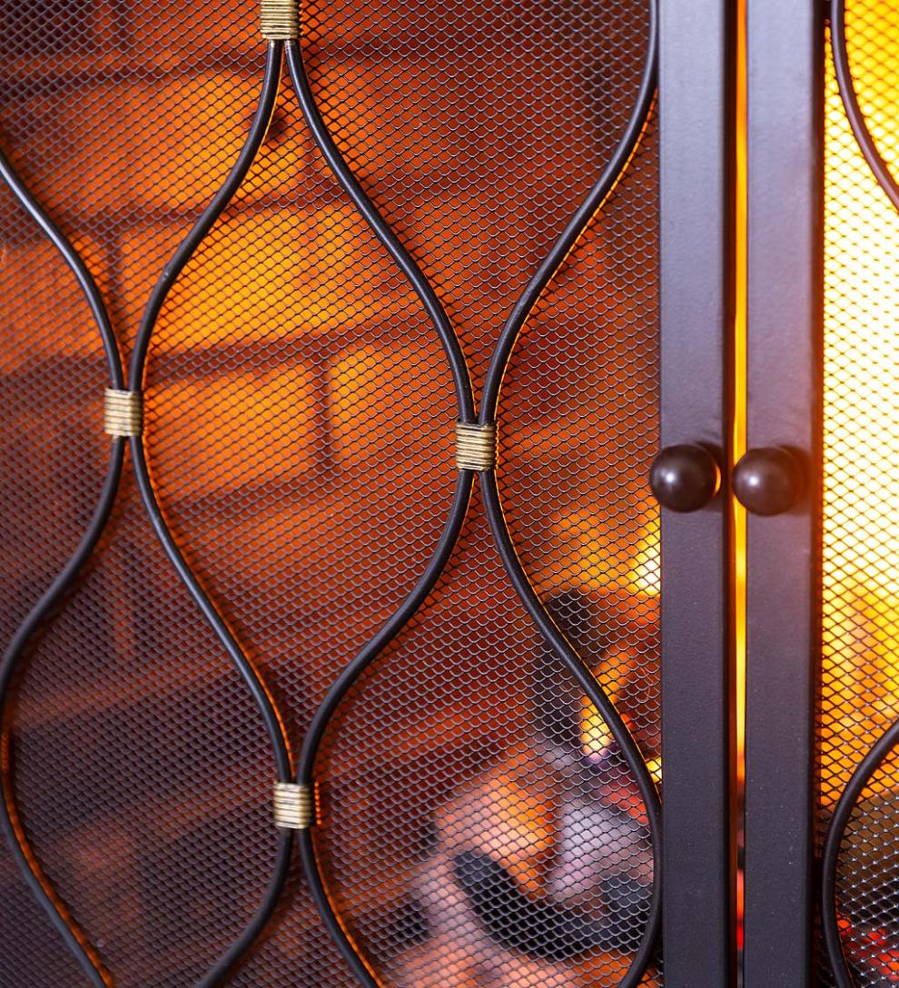 Plow & Hearth Fireplace Screens With Doors Fireplace & Hearth East Bay Fireplace Screen With Doors