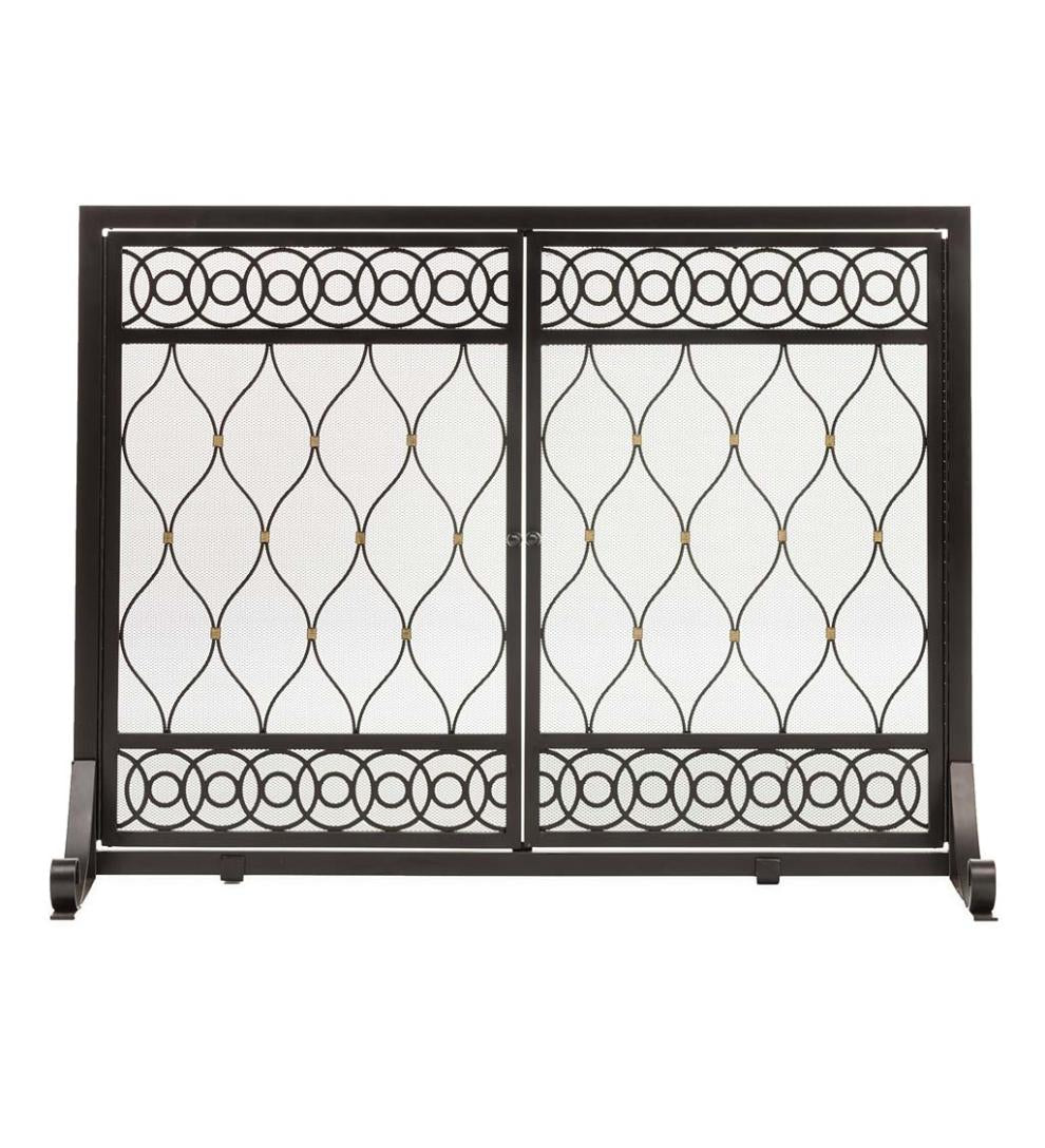 Plow & Hearth Fireplace Screens With Doors Fireplace & Hearth East Bay Fireplace Screen With Doors