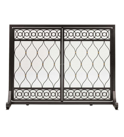Plow & Hearth Fireplace Screens With Doors Fireplace & Hearth East Bay Fireplace Screen With Doors