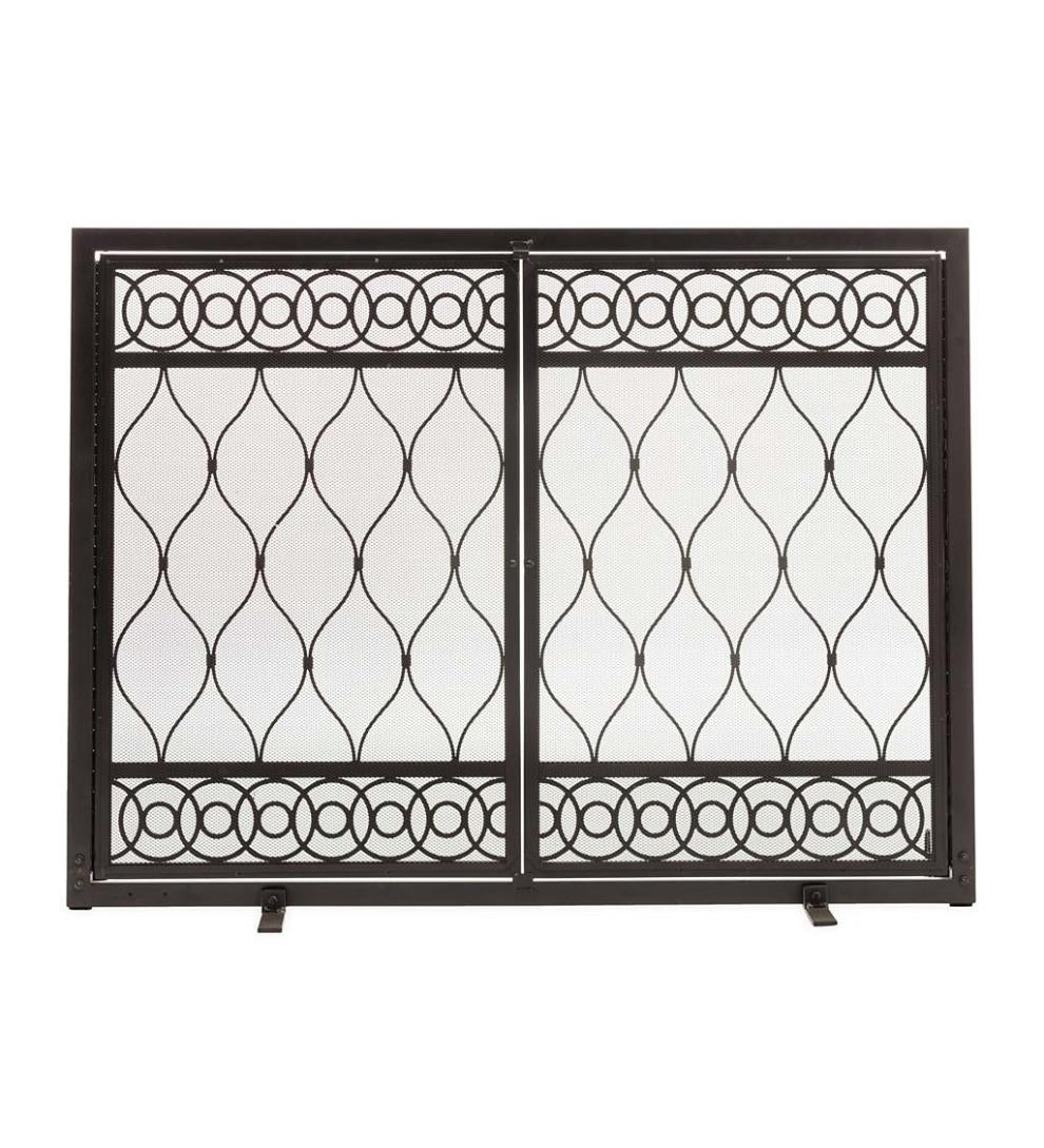 Plow & Hearth Fireplace Screens With Doors Fireplace & Hearth East Bay Fireplace Screen With Doors