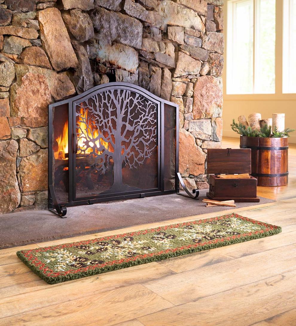 Plow & Hearth Fireplace Screens With Doors Fireplace & Hearth Tree Of Life Fire Screen With Door