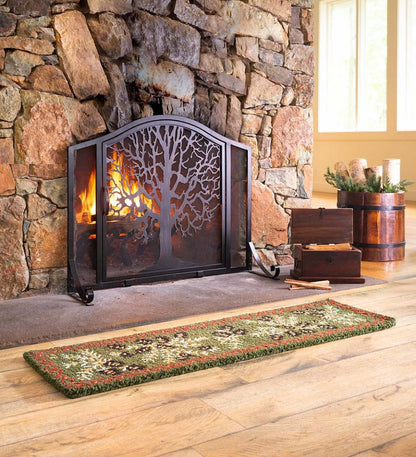Plow & Hearth Fireplace Screens With Doors Fireplace & Hearth Tree Of Life Fire Screen With Door
