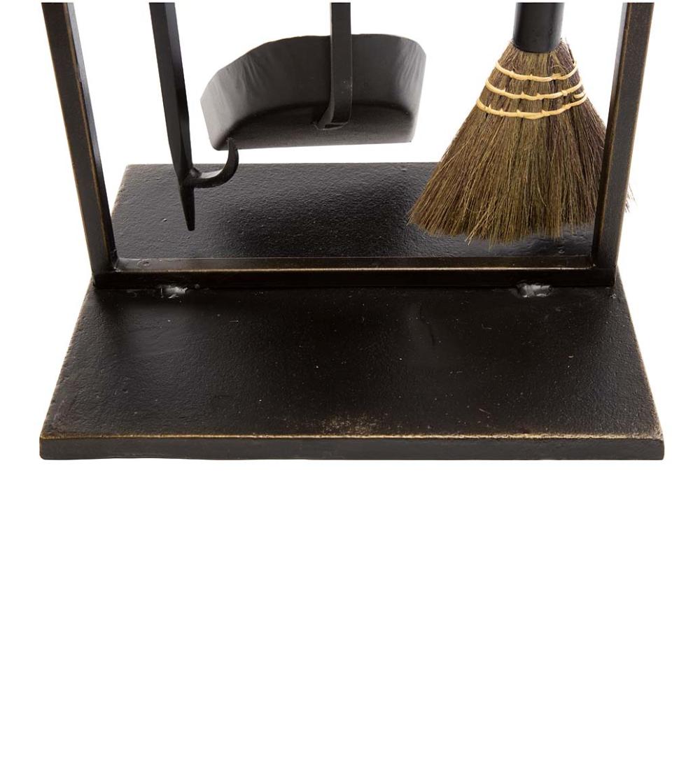 Plow & Hearth Fireplace Tool Sets Fireplace & Hearth Acorn And Oak Leaf Fireplace Tool Set