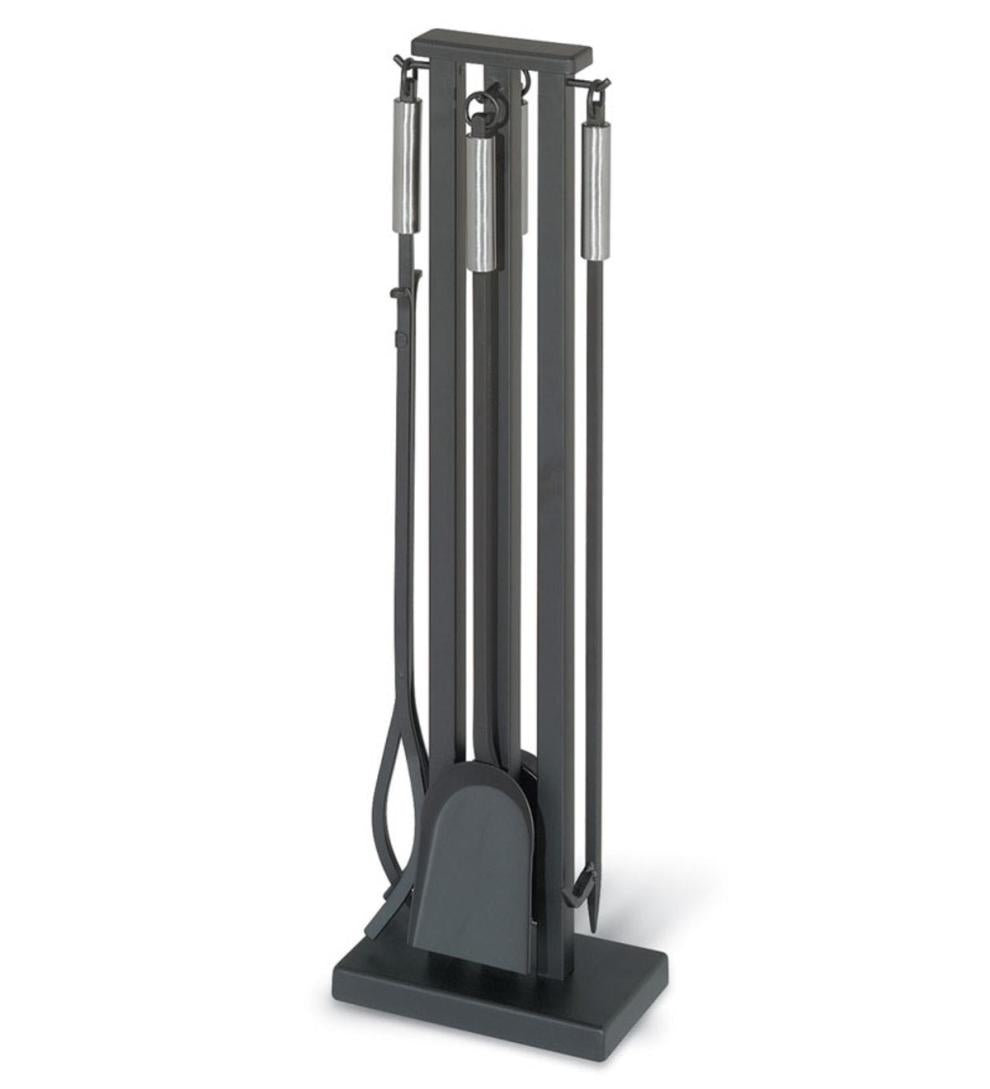 Plow & Hearth Fireplace Tool Sets Fireplace & Hearth Contemporary Fireplace Tool Set - Bronze