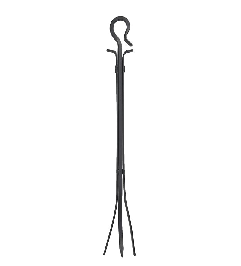 Plow & Hearth Fireplace Tool Sets Fireplace & Hearth Hand-Forged Iron Fireplace Tool Sets