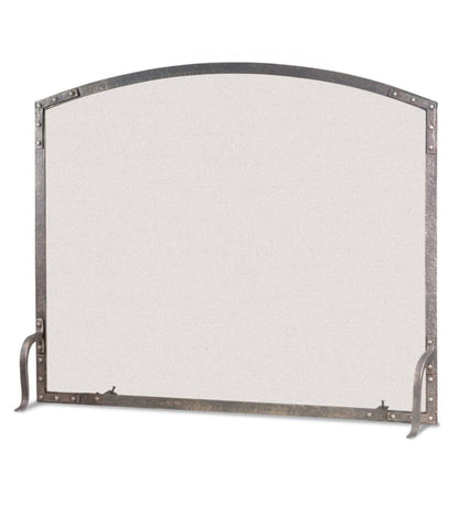 Plow & Hearth Fireplace Tool Sets Fireplace & Hearth Old World Forged Iron Fireplace Screens, Wood Holder And Tool Set
