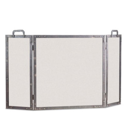 Plow & Hearth Fireplace Tool Sets Fireplace & Hearth Old World Forged Iron Fireplace Screens, Wood Holder And Tool Set