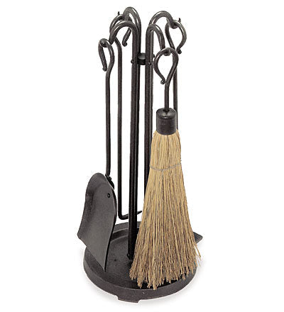 Plow & Hearth Fireplace Tool Sets Fireplace & Hearth Raised Hearth Tool Set - Vintage Iron