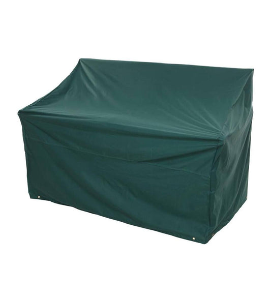 Plow & Hearth Furniture Covers Outdoor Living Classic Deep Seat Love Seat Cover - Green