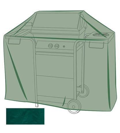 Plow & Hearth Furniture Covers Outdoor Living Classic Outdoor Furniture All-Weather Grill Cover - Green