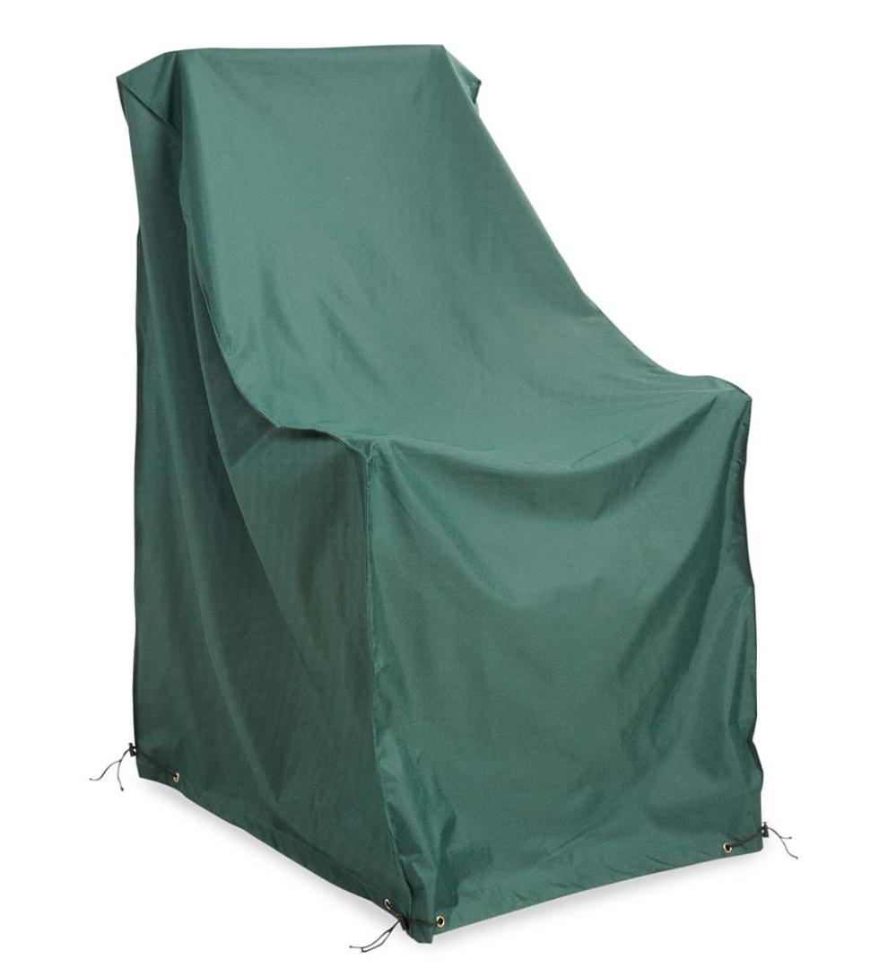 Plow & Hearth Furniture Covers Outdoor Living Classic Rocking Chair Outdoor Furniture Cover - Green