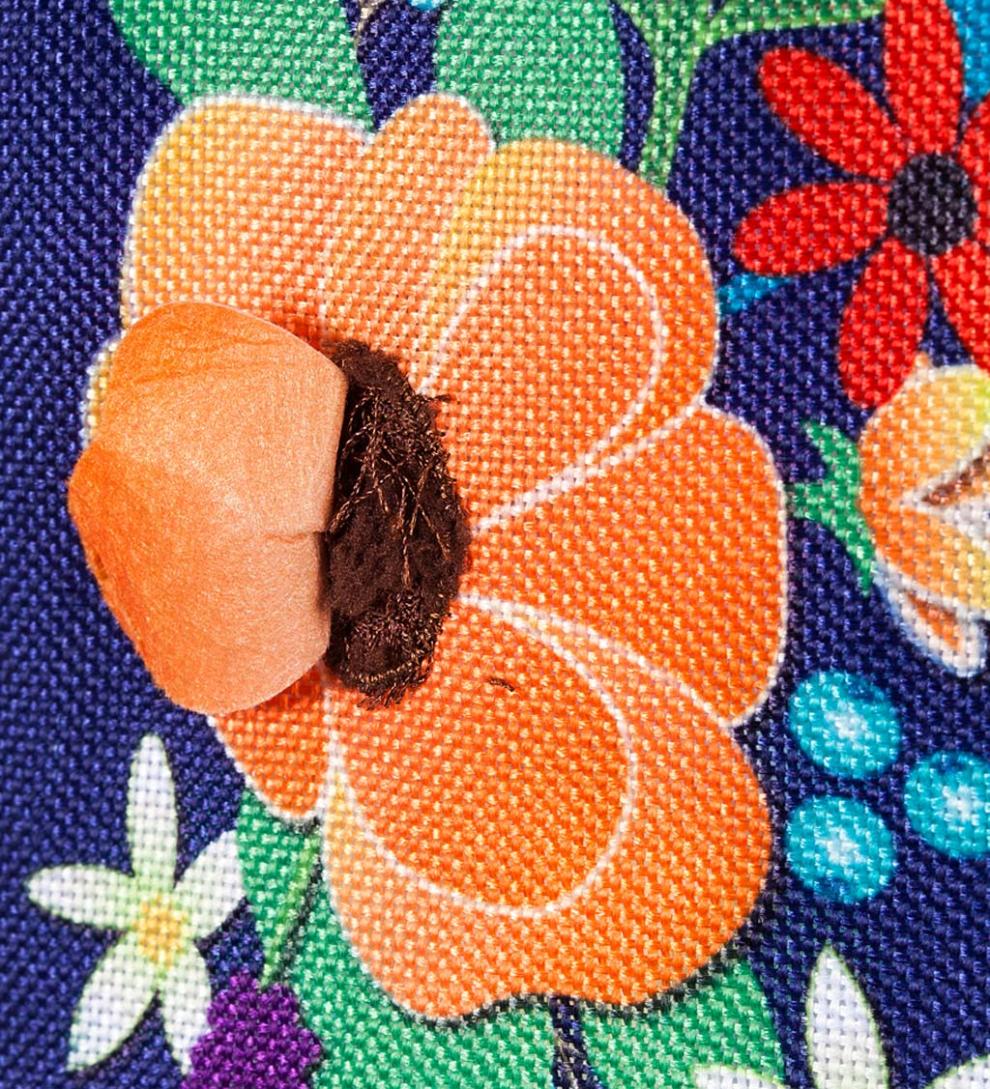 Plow & Hearth Garden Accents Yard & Garden All Things Are Possible Burlap Garden Flag