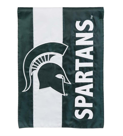 Plow & Hearth Garden Accents Yard & Garden Double-Sided Embellished College Team Pride Applique House Flag - Univ Of Alabama