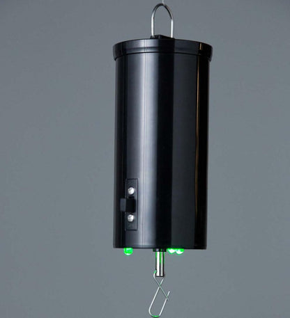 Plow & Hearth Garden Accents Yard & Garden Hanging Illusion Spinner Motor With Lights