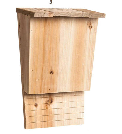 Plow & Hearth Garden Accents Yard & Garden Hardwood Bat House Shelter