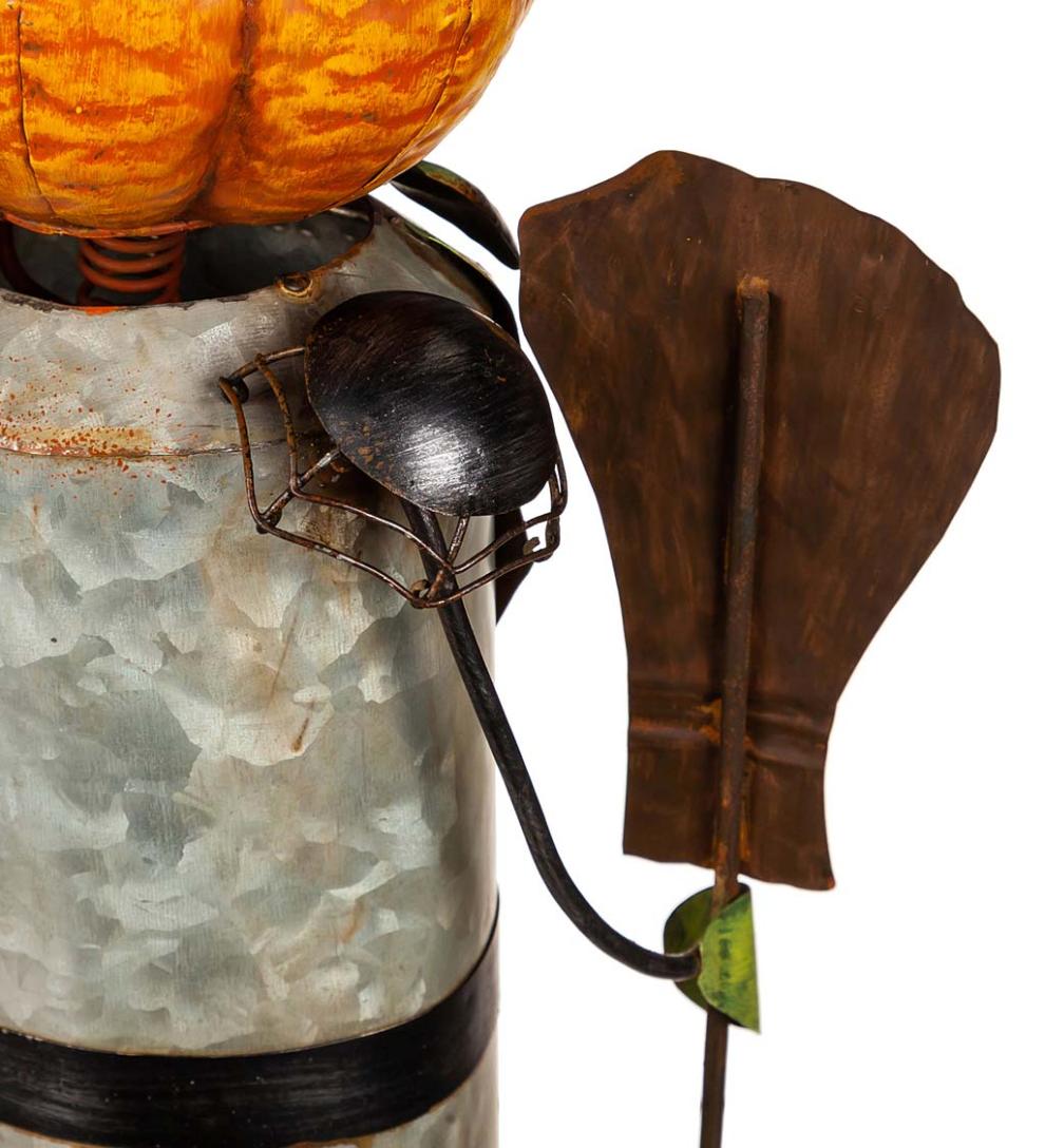 Plow & Hearth Garden Accents Yard & Garden Indoor/Outdoor Pumpkin Witch Garden Statue